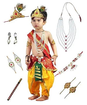 Krishna Boys 6 8 Years Red Theme Costumes Online Buy Baby Kids Products at FirstCry