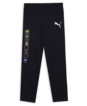 PUMA Cotton PSL Youth Graphic Pant - Blue