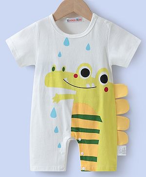 Kookie Kids Half Sleeves Romper...