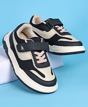 Pine Kids Velcro Closure Casual Shoes - Black