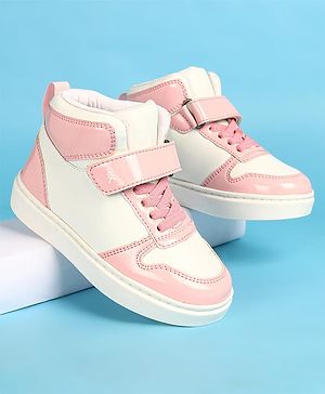 Pine Kids Velcro Closure Casual Shoes - Pink