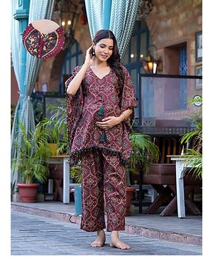 Aujjessa Cotton Batwing Sleeves...