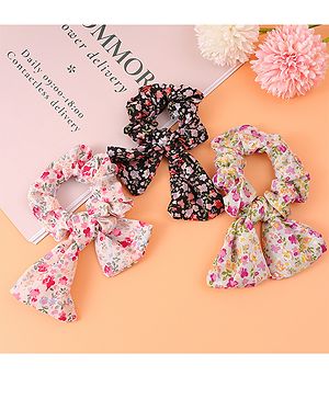 Pine Kids Rubber Bands & Scrunchies Set - Multicolor