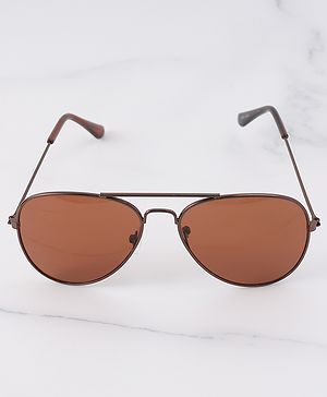 Pine Kids Free Size Sunglasses - Brown