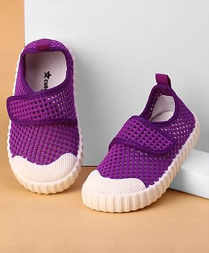 Cute Walk by Babyhug Casual Shoes with Velcro Closure - Purple