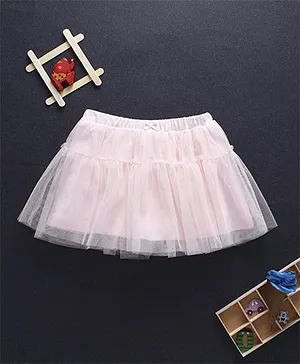 Fox Baby Party Wear Net Skirt - Pink