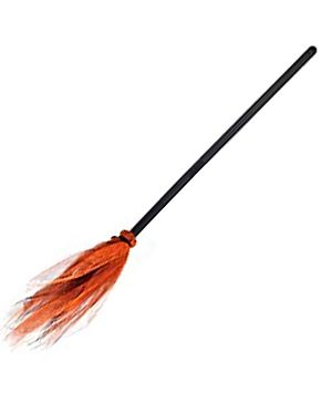 Kaku Fancy Dresses Halloween Theme Witch Broom - Multi Colour