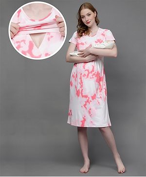 True Shape Half Sleeves Tie Dye...