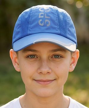 Pine Active Baseball Cap With Text Print Blue - Diameter 15.5 cm