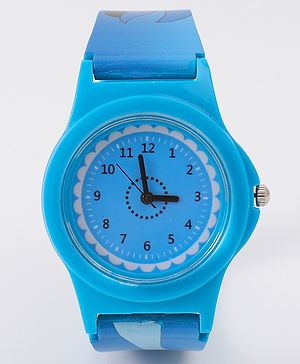 Pine Kids Disney Analog Watch with Minnie Mouse Print - Blue