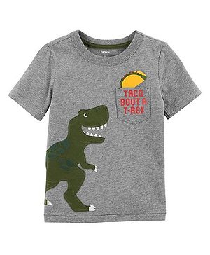 Carters Dinosaur Jersey Tee -...