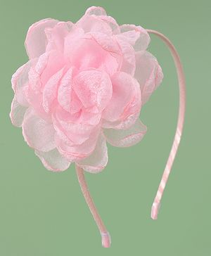 Babyhug Floral Applique Hair Band -  Pink