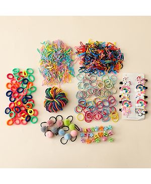 Babyhug Hair Accessories Combo Set Free Size - Multicolor