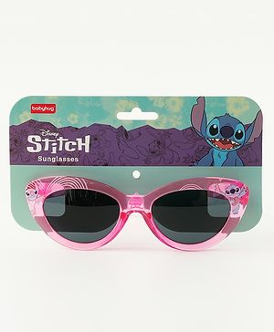 Babyhug Disney Free Size Sunglasses With Stitch Print - Pink