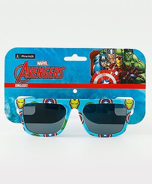 Pine Kids Marvel Free Size  Avengers Printed Sunglasses - Light Blue