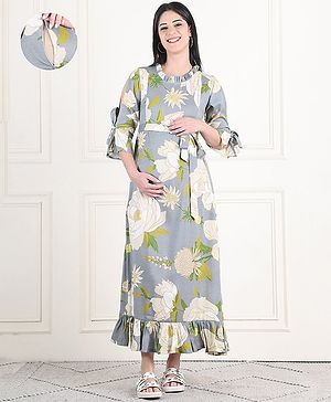 Moms Maternity Cotton Slub...