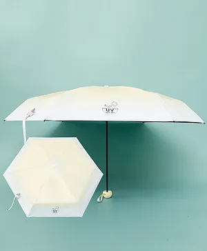 Babyhug Solid Colour Umbrella - Yellow