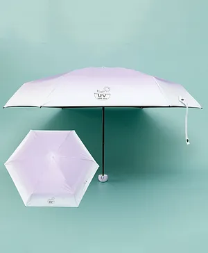 Babyhug Solid Coloured Umbrella - Purple
