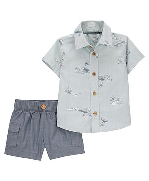 Carters Cotton Knit Half...
