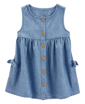 Carters Knit Sleeveless Solid...
