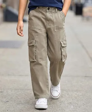Kookie Kids Full Length Trousers With
                              Front Pockets - Grey