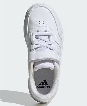 Adidas Kids Casual Shoes with Velcro Closure  Solid Colour - White