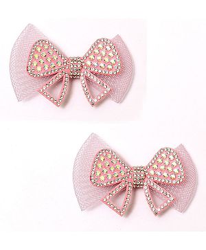 Daizy Bow Designed Rhinestones...