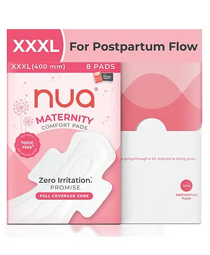 Nua Ultra Safe Maternity Pads - 8
                              Pieces