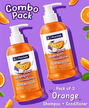 Pine Kids Orange Shampoo & Conditioner Pack of 2 -   250 ml each