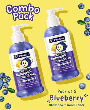 Pine Kids Blueberry Shampoo & Conditioner Pack of 2 -   250 ml each