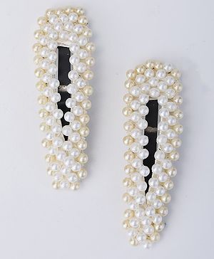 CHOKO Pearls Embellished Hair...