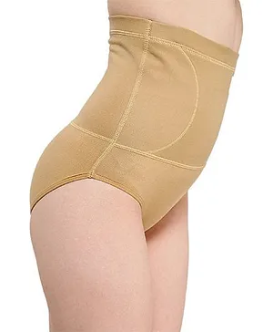Aaram High Waist Firm Compression Reshaping Panty - Beige