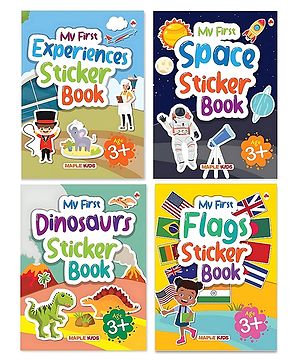 Sticker Books (Set of 4 Books)...