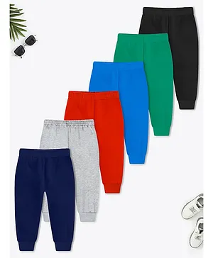 Trampoline Cotton Blend Pack Of 6
                              Solid Pajamas - Multi Colour