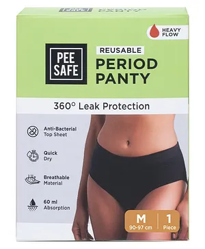 Pee Safe Reusable Period Panty -
                              Medium Size