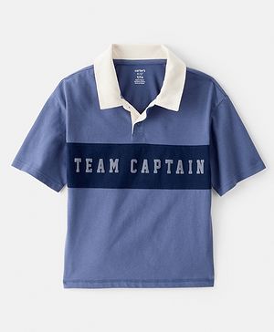 Carters Knit Half Sleeves Polo...