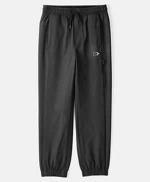 Carter's Knit Ankle Length Solid Color Trouser - Black