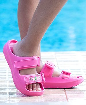 Hopits Brand Name Designed With Changeable Straps Water Proof Sandals - Pink