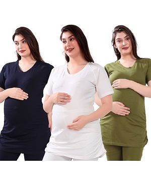 TUMMY Viscose Pack Of 3 Half...