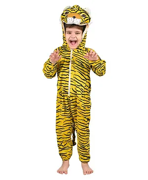 BookMyCostume Tiger Theme Fancy Dress Costume - Yellow
