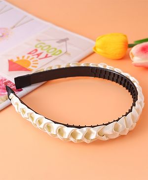 Pine Kids Braid Shape Hair Band - Beige