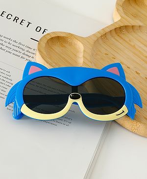 Babyhug Sonic Hedgehog Theme Free Size Sunglasses - Blue