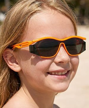 Pine Kids Sunglasses with Comfortable Nose Pad - Orange
