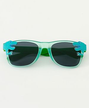 Babyhug Free Size Dino Applique Sunglasses - Green