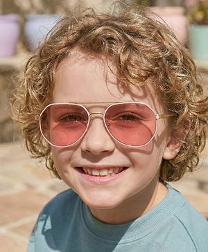 Pine Kids Aviator Sunglasses - Pink