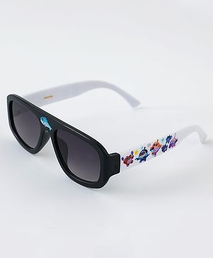 Babyhug Sunglasses With Alien Print - Black