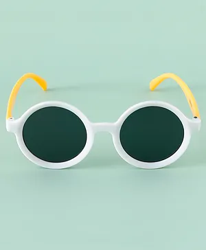 Babyhug Round Shaped Sunglasses - White