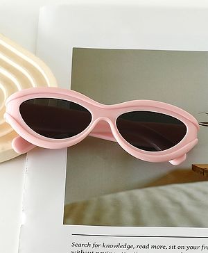 Babyhug Solid Coloured Sunglasses - Baby Pink
