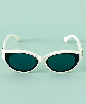 Babyhug Solid Coloured  Sunglasses - White