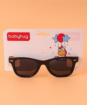 Babyhug Solid Sunglasses Free Size - Black